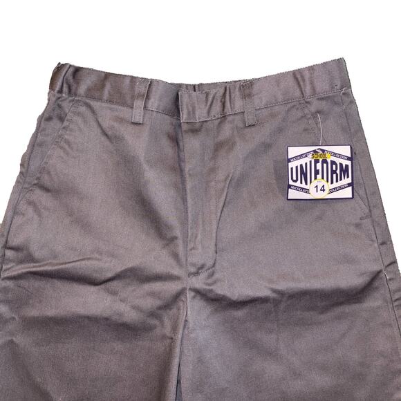 MJ Collection Grey School Uniform Shorts Size 14 Lot of 2 Shorts - Picture 2 of 9